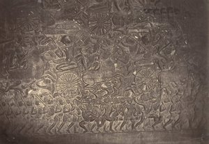 Bas-relief de la Grande Galerie de la Pagode, 1866 von Emile Gsell
