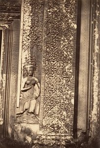Dekoratives Detail der Großen Pagode, 1866 von Emile Gsell