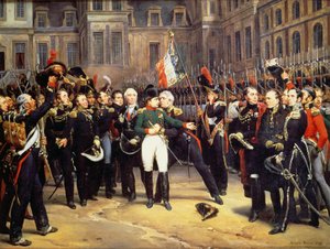 Der Abschied von Fontainebleau, 20. April 1814
