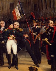 Napoleons Abschied von der kaiserlichen Garde, 20. April