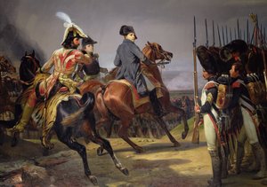 Die Schlacht von Jena, 14. Oktober 1806 (Detail) von Emile Jean Horace Vernet