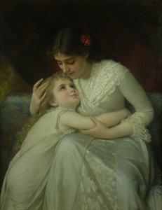 Mutter und Kind von Emile Munier