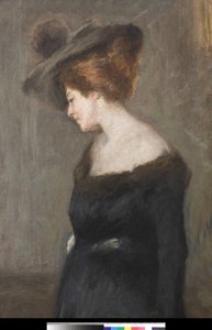 Porträt einer Dame, 1903 (Detail)