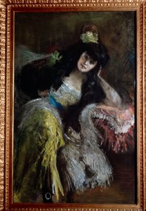 Porträt der Marquise Emilia Sommi Picenardi