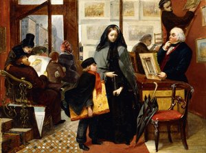 Eine Skizze für "Namenlos und Freundlos", um 1857