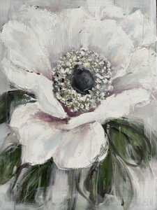 Elegante weiße Blüte