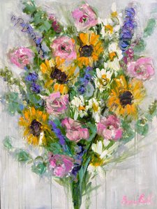 Lebendiger Blumenstrauß