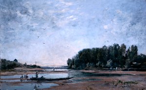 Fischerboote auf der Loire