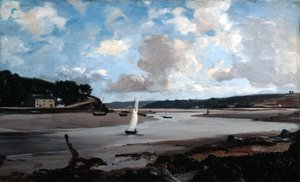 Der Fluss bei halber Flut, 1874