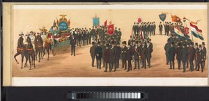 Umzug in Haarlem, 1872 (Optocht gehouden te Haarlem, den 1en April 1872)