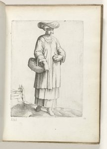 Frau mit Korb in spanischer Kleidung, ca. 1550