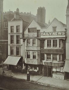 Fleet Street 185, City of London, 1884