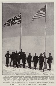 Eine britische und amerikanische Grenze von English Photographer