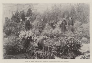 Ein Hafen des Friedens, der Klostergarten in Bloemfontein, als Krankenhaus genutzt