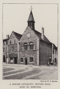 Eine jüdische Antiquität, Moyses Hall, Bury St Edmunds von English Photographer