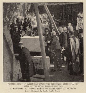 Ein Denkmal für Prinz Heinrich von Battenberg in Ventnor