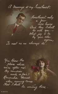 Eine Nachricht an meinen Schatz von English Photographer