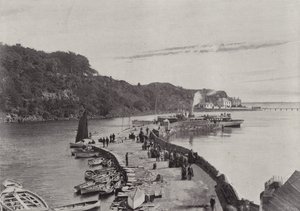 Aberdour, Der Pier von English Photographer