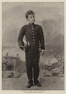 Alfons XIII., König von Spanien von English Photographer