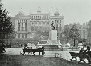 Alhambra, Leicester Square, Westminster LB: Ostseite, 1895