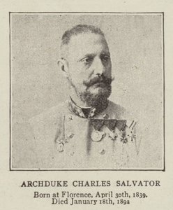 Erzherzog Karl Salvator von English Photographer