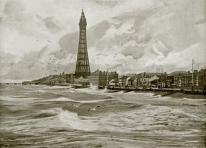 Blackpool mit seinem Eiffelturm von English Photographer