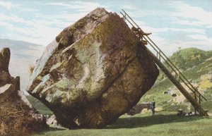 Bowder Stone, Borrowdale, Lake District von English Photographer