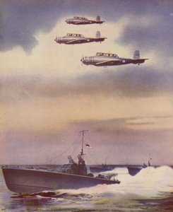 Britische MTBs und Skua-Sturzkampfbomber von English Photographer