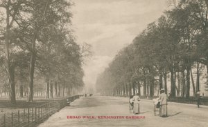 Broad Walk, Kensington Gardens von English Photographer