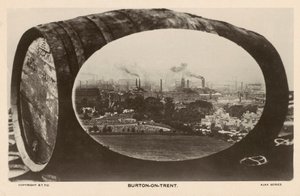 Burton-on-Trent, Staffordshire, traditionelles Zentrum der britischen Brauindustrie von English Photographer