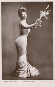 Camille Clifford, das Original Gibson Girl von English Photographer