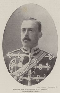 Kapitän der Ehrenwerte T. A. Brassey, der Gouverneur von Pretoria
