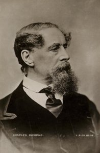 Charles Dickens (1812-1870), englischer Romanautor von English Photographer