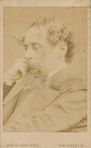 Charles Dickens von English Photographer