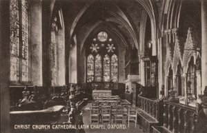 Christ Church Kathedrale, Lateinische Kapelle, Oxford von English Photographer