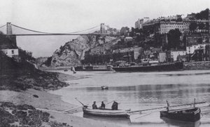 Clifton und Hängebrücke von English Photographer