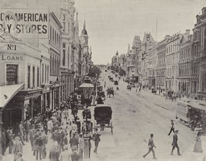 Collins Street, Melbourne von English Photographer