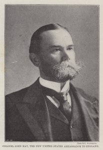 Colonel John Hay, der neue US-Botschafter in England von English Photographer