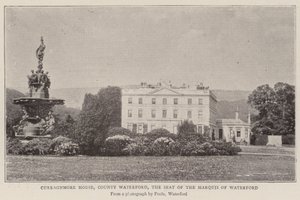 Curraghmore House, County Waterford, der Sitz des Marquis von Waterford