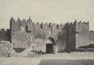 Damaskustor, öffnet sich in Richtung Nazareth