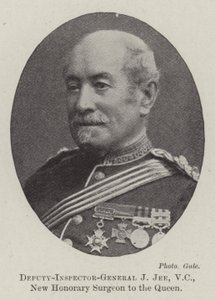 Stellvertretender Generalinspektor J Jee, VC, neuer Ehrenchirurg der Königin
