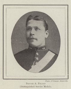 Fahrer A. Felton, Distinguished Service Medal