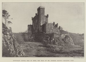 Dunvegan Castle, Isle of Skye, der Sitz von Mr. Norman Magnus Macleod, CMG von English Photographer