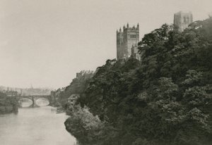 Durham Cathedral, von der Prebend Bridge