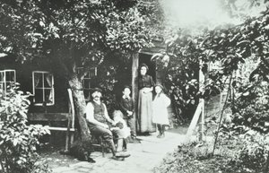 Elder Road: Rose Cottage, 1890 von English Photographer