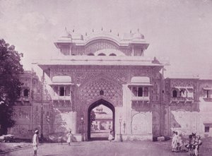 Eingang Maharajahs Palast, Jeypore von English Photographer