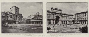 Florenz alt und neu, eine umfassende Veränderung von English Photographer