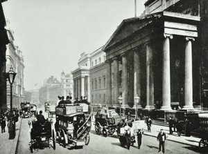 General Post Office, Saint Martins-le-Grand, City of London, 1890 von English Photographer