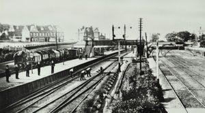 Grove Park Station: Außenansicht und Bahnsteige, 1888