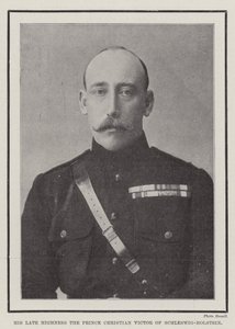 Seine verstorbene Hoheit Prinz Christian Victor von Schleswig-Holstein